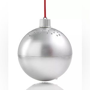 Silver Ornament with Cut-Out Stars & Bluetooth Function,